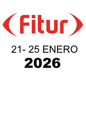 Logotipo de Fitur con las fechas del 21 al 25 de enero